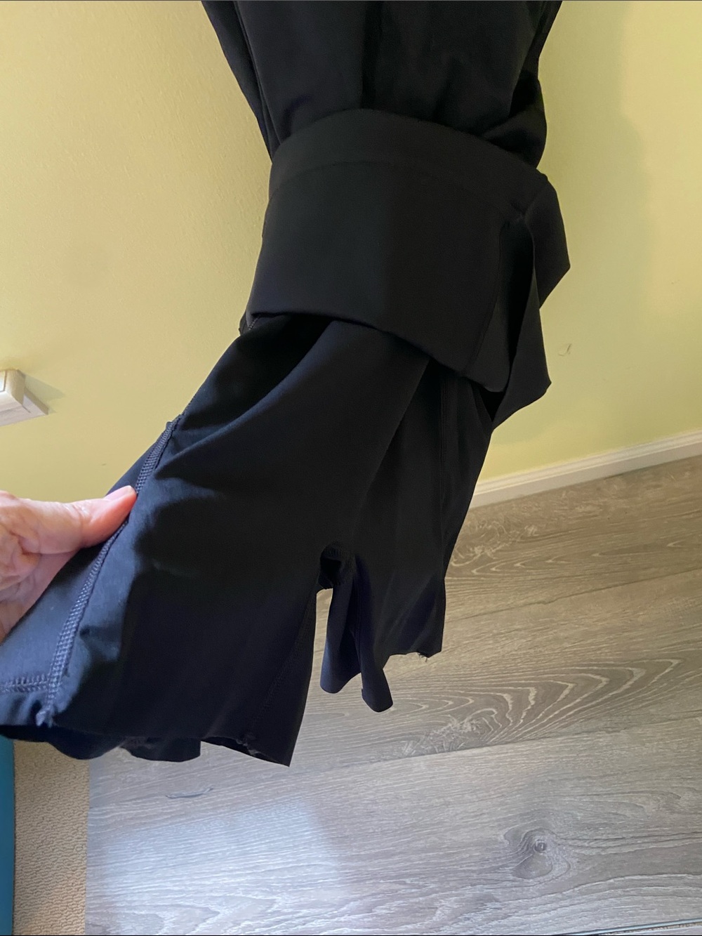 SPANX Black Sleeveless Mini Dress - Picture 4 of 5